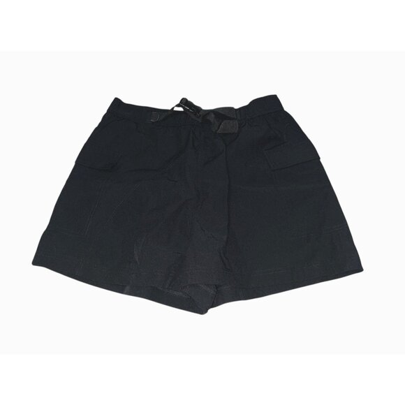 Halara Waterproof High Waisted Belted Pocket Hiking Cargo Shorts Sz Large Black - Picture 3 of 14